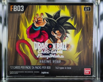 Dragon Ball Fusion World Booster Box Acrylic Case