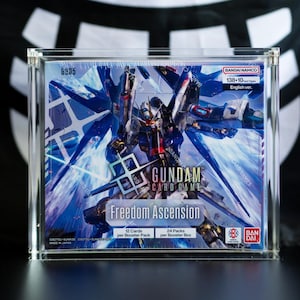 Gundam Card Game Booster Box Acrylic Case