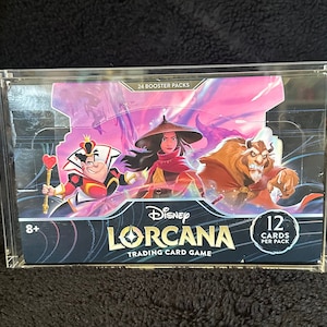 Disney Lorcana Booster Box Acrylic Case