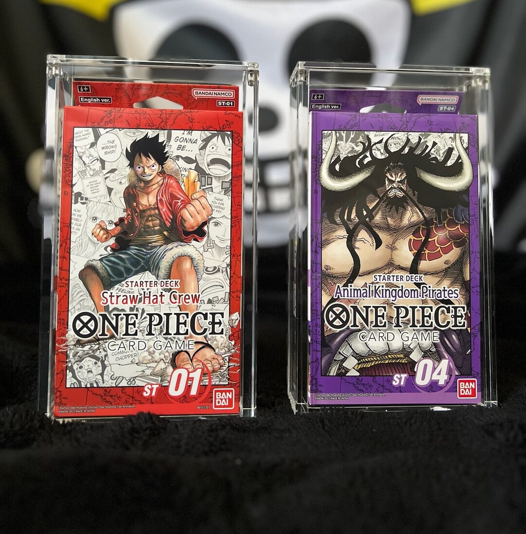 One Piece Card Game Starter Deck Acrylic Case SMALL (ST01-ST09