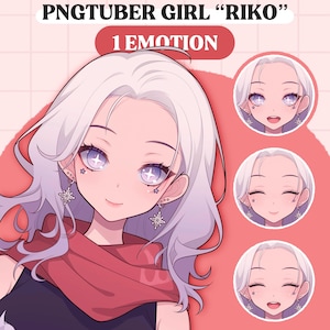 かわいい PNGTuber モデル | アニメ ガール PNGTuber 既製モデル | VeadoTube モデル | かわいい PNG チューバー モデル | Vtuber モデル、リアクティブ PNG、GIFTuber F10