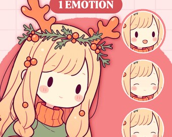 Cute PNGTuber Model | Anime Girl PNGTuber Premade Model | VeadoTube Model | Cute PNG Tuber Model | Vtuber Model, Reactive PNG, GIFTuber F12