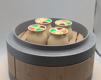 Caja de rompecabezas - Dumpling de cuatro felicidades