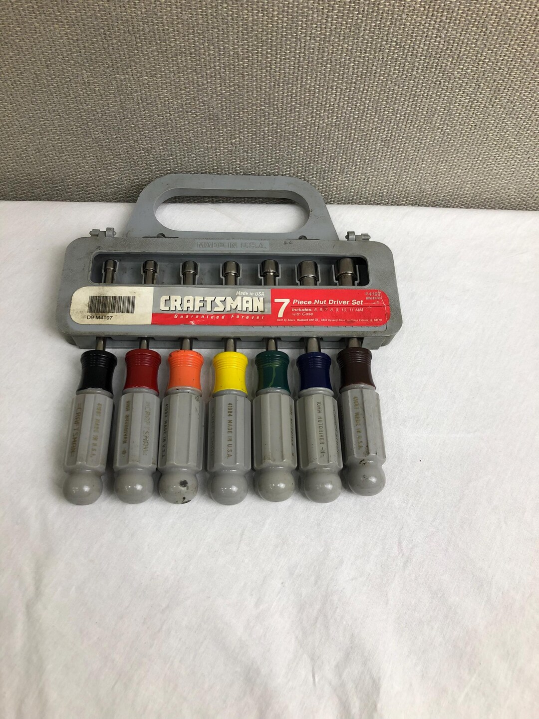 CRAFTSMAN METRIC Nut Driver Set - Etsy