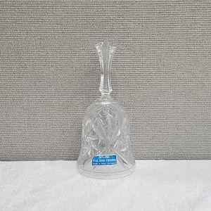24% PBO Full Lead Crystal Bell, Made in West-Germany,