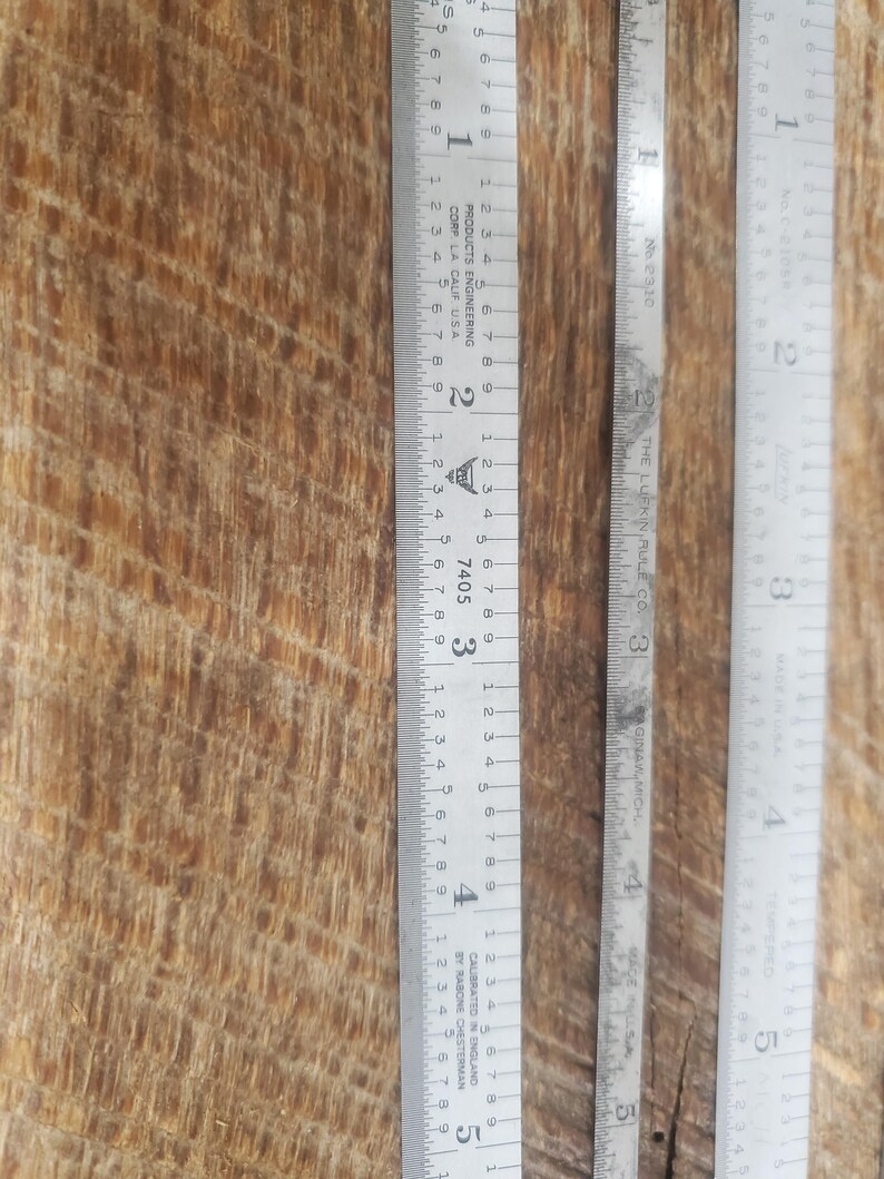 Starrett and Others 6 Inch Rulers - Etsy