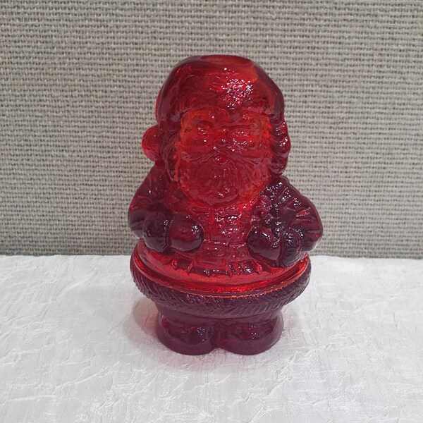 Mosser Glass Santa Claus Fairy Lamp