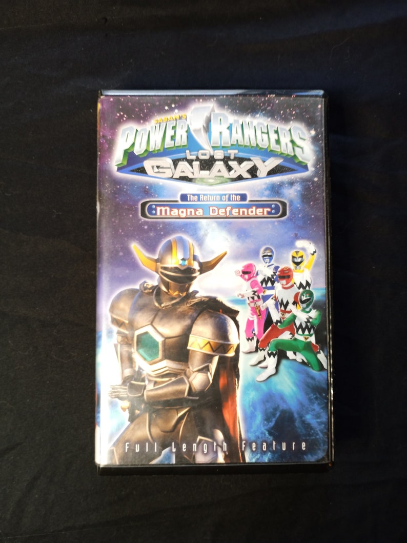 Power Rangers Double VHS Bundle magna Defender and Curse of - Etsy