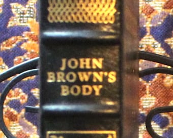Le corps de John Brown par Stephen Vincent Benet - The Franklin Library - Relié en cuir