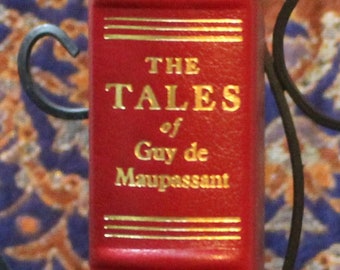 The Tales of Guy de Maupassant - Franklin Library - Leather Bound