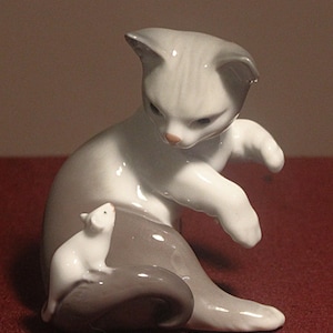 Lladro - Cat and Mouse #5236 (1)