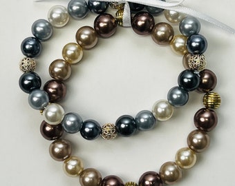 Set of 3 stretch bracelet