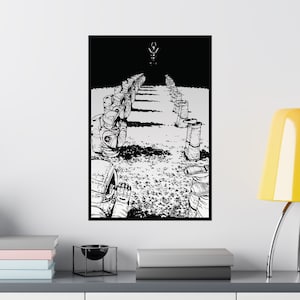 Stampe poster DARKNESS, poster goth, stampe horror