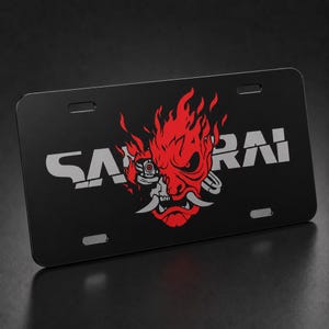 Oni License Plate Frame - Etsy
