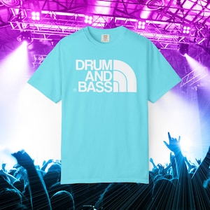 Camiseta de DRUM AND BASS, ropa rave D&B, ropa para festivales de música EDM