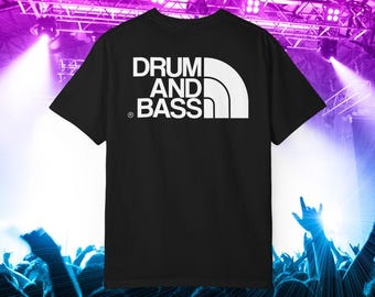 DRUM AND BASS T-Shirt, Music Festival Clothing, Rave Outfit