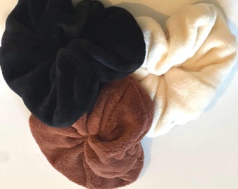 Goma para el pelo de felpa XXL