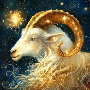 12 Paquete de imágenes prediseñadas de signos del zodíaco Imágenes JPG del zodíaco para uso comercial Arte de pared Decoración del hogar, acuarela, álbum de recortes, artesanías de papel, regalo de astrología