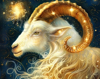 12 Paquete de imágenes prediseñadas de signos del zodíaco Imágenes JPG del zodíaco para uso comercial Arte de pared Decoración del hogar, acuarela, álbum de recortes, artesanías de papel, regalo de astrología