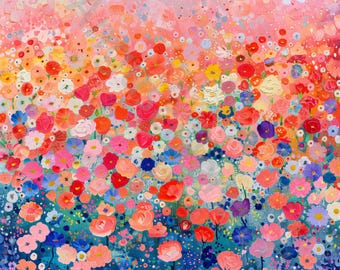 10 JPG Fiori primaverili in piena fioritura Clip art, Clip art acquerello, Junk Journaling, Album di ritagli, Creazione di biglietti Download digitale Primavera stravagante