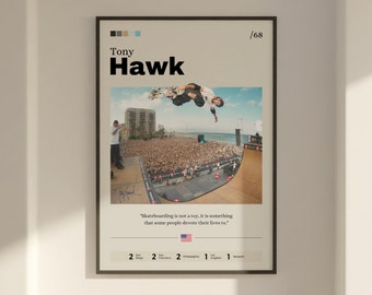 Poster del file digitale di Tony Hawk