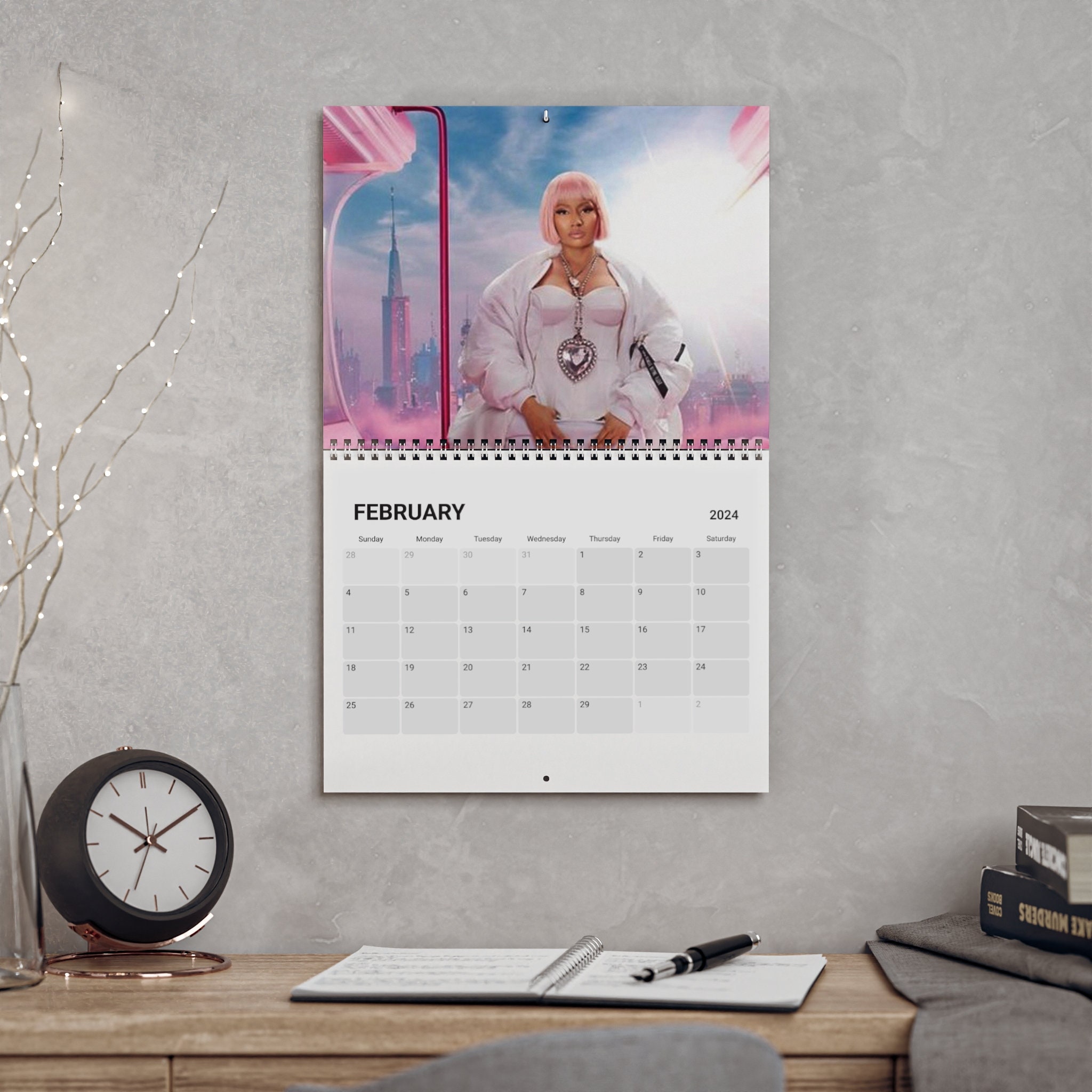 Nicki minaj Calendar 2025 Calendars sold by Hendrika Sporting SKU