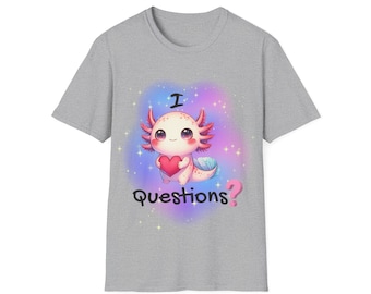 Axolotyl Unisex Softstyle T-Shirt for Adults