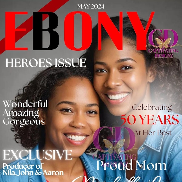 Canva - Ebony and People Magazine - Mother's Day Edition