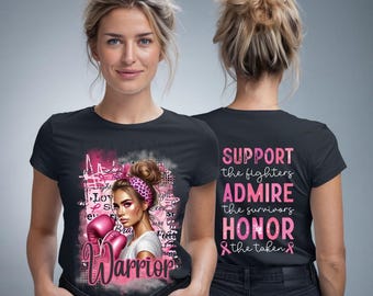 Cancer Fighter tshirt pngs, cancer, pink ribbon, fight cancer, cancer awareness