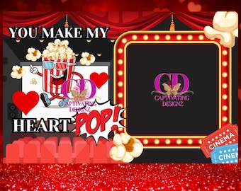 10 Kids Valentine's Day Jumbo Treat Cards and Mock Up 11 x17, Jumbo Card, Digital Download