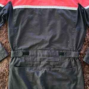 Vintage, 90s, Nissan, Coverall, Jumpsuit, Workwear, Overalls, Mechanic, NPL019, JDM, Factory, Colour Black.