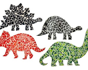 Repurposed Plastic Mosaic Wall Hanging