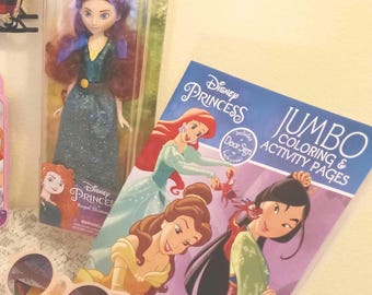 Disney Princess Doll "MERIDA" with Accessories.