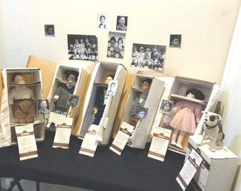 Little Rascals Porcelain Dolls: Hamilton Collection 1993, Set of 6