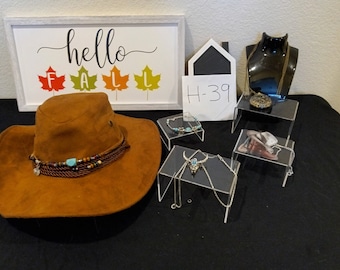 Cowboy Hat with Accessories