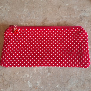 Zipper Pouch For Makeup Brushes Or Intimate Items Storage.