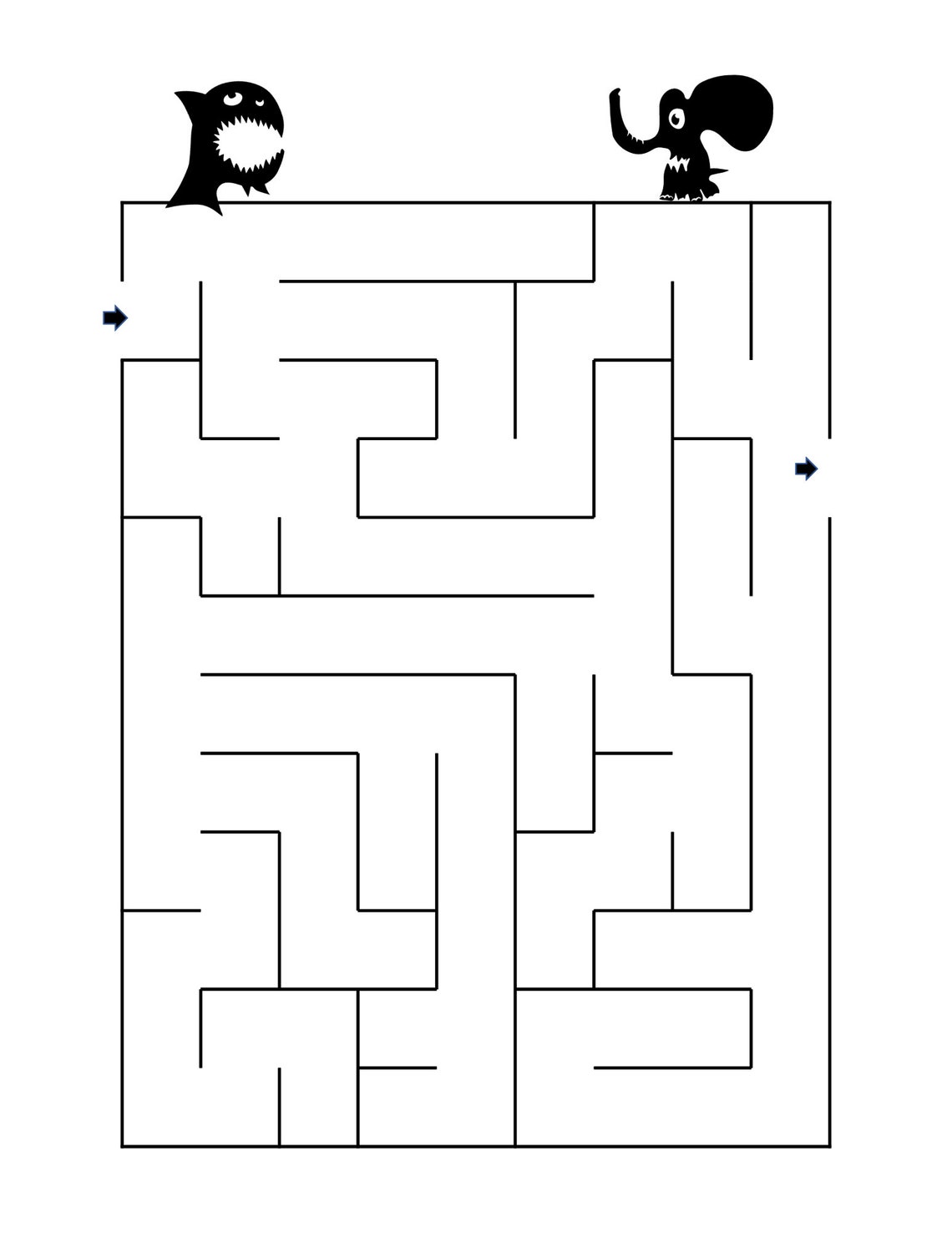 Monster Maze Book, Activity Book, Puzzles for Kids, Fun Games, Fine Motor Skills, PDF Download ...