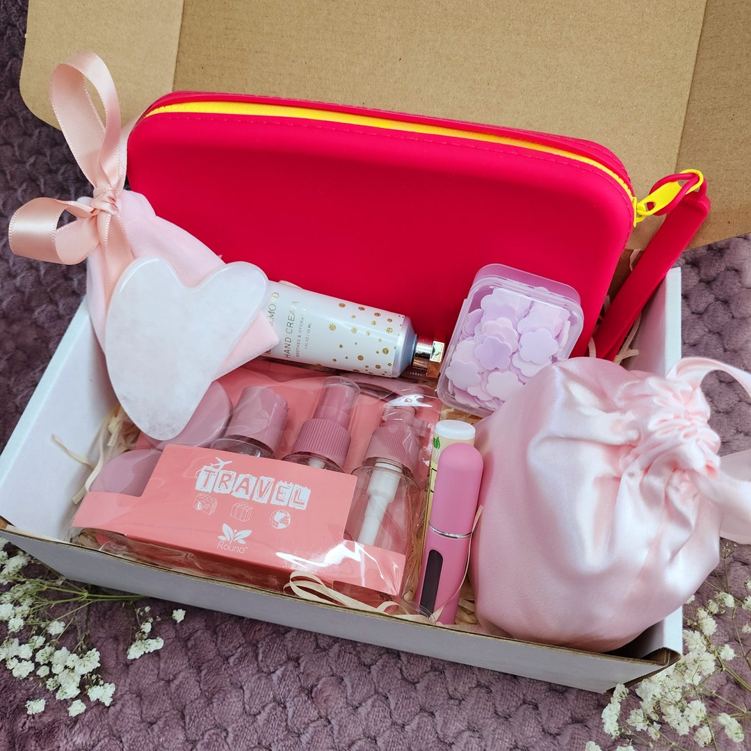 Birthday SPA Gift Box Present, Basket Travel Set, Gift Basket, Take Me ...