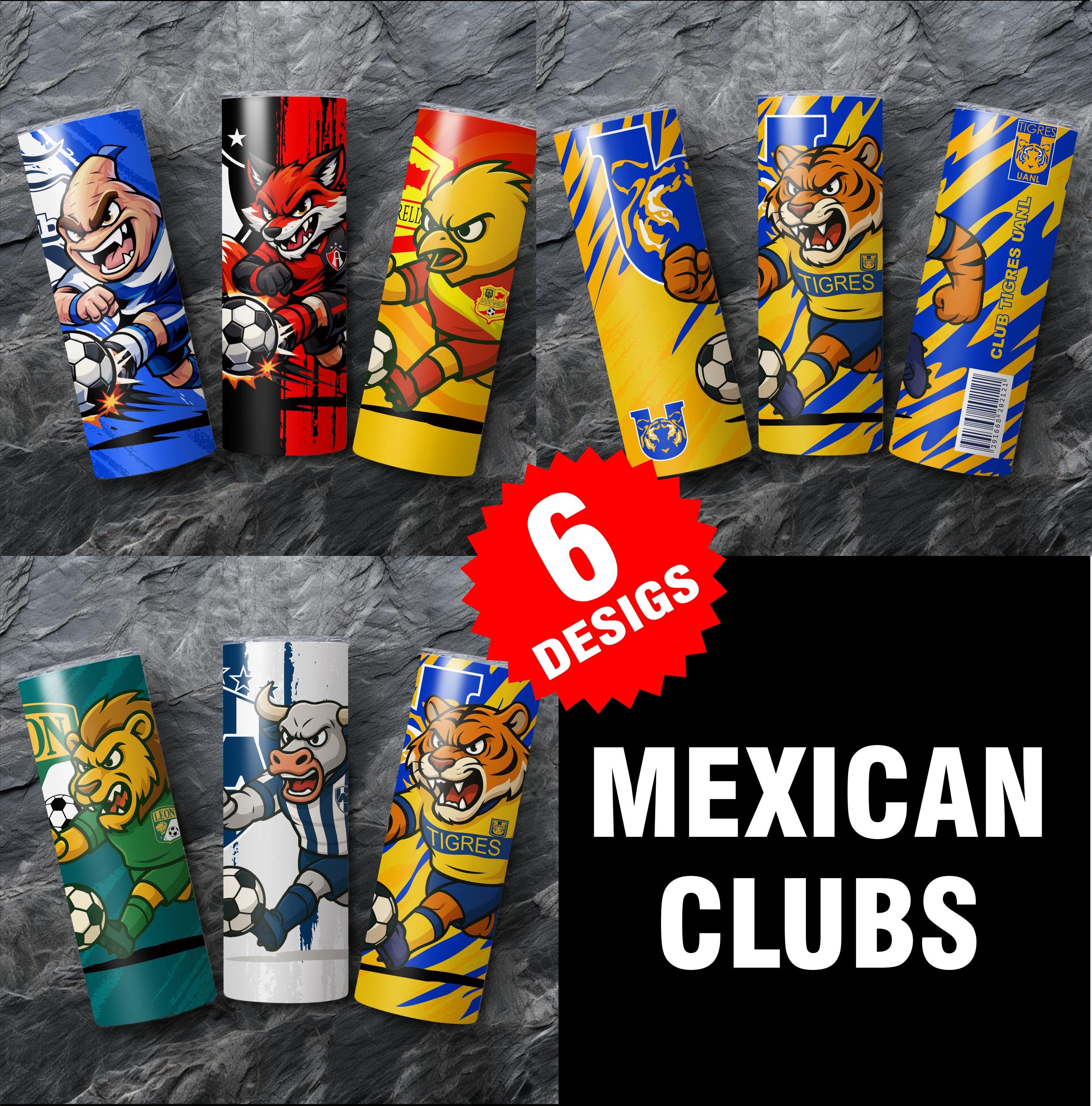 Tumbler Tigres, Rayados, Tumbler Leon, Morelia, Atlas, Puebla