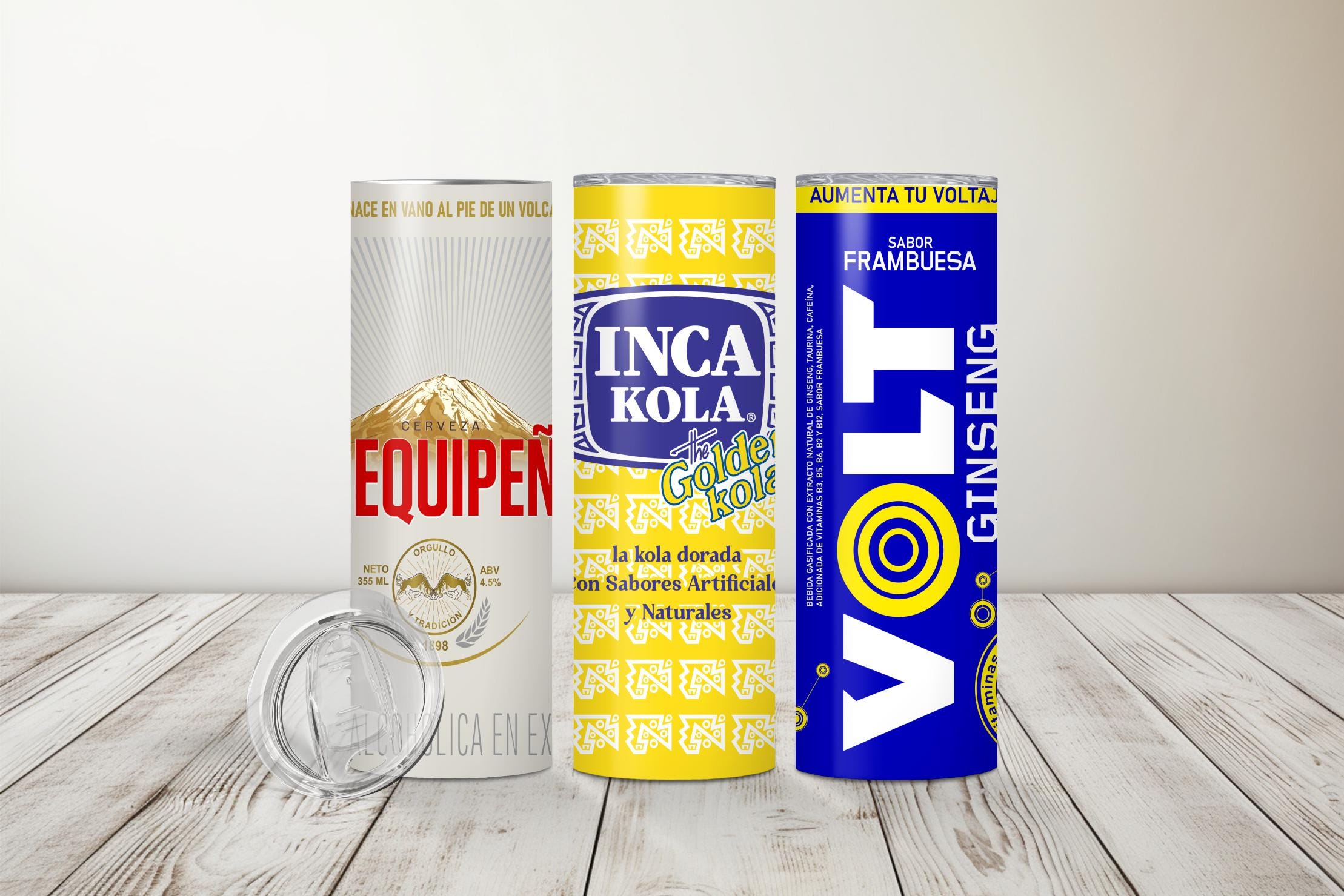 6 Peruvian Soda Glass Designs, 20 Oz Glass Design, Peruvian Beer ...