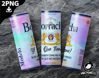 Design de copo Borracha, envoltório de sublimação Borracha, Borracha PNG ideal para copos finos de 20 oz.