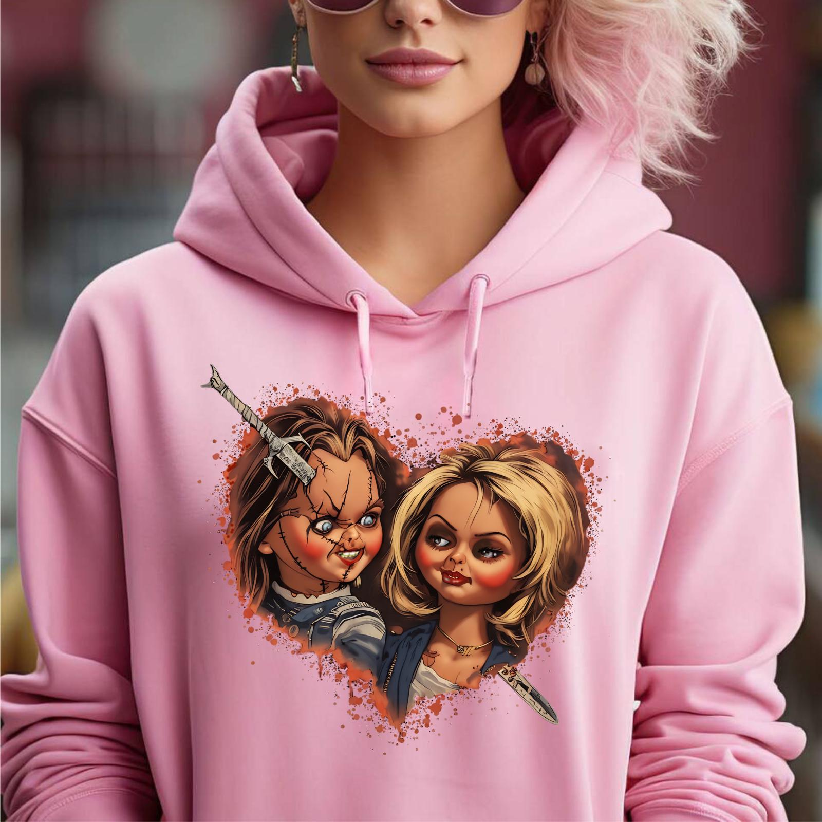 Chucky and Tiffany Shirt, True Love, Couple Funny Tee, Couple Matching ...