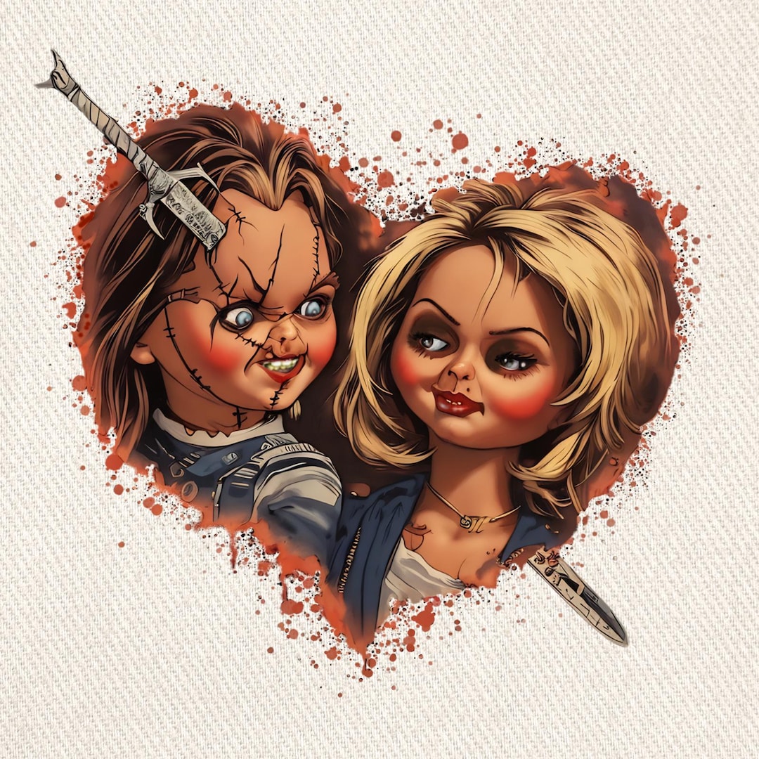 Chucky and Tiffany Shirt, True Love, Couple Funny Tee, Couple Matching ...