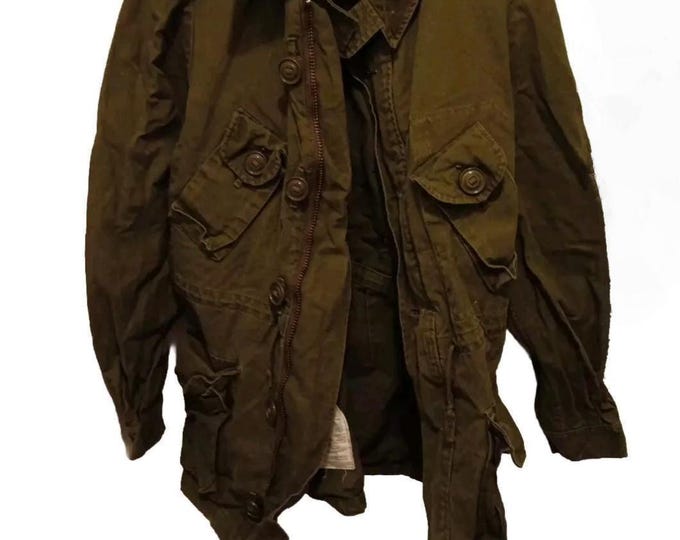 MK ll Canadian Army Combat Coat, No Liner, Size 4 Regular Small