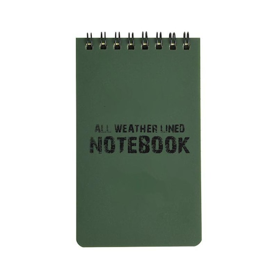 All-Weather Lined Notebook