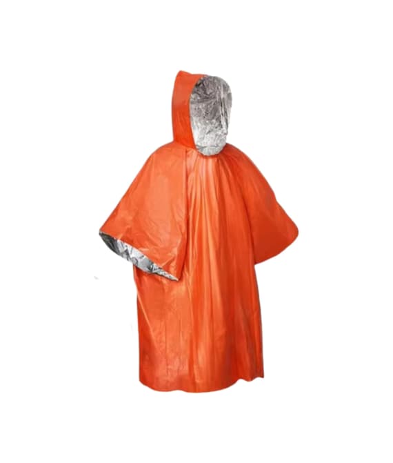 Mylar Emergency Thermal Poncho