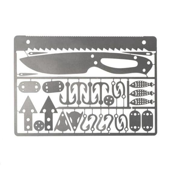 30-in-1 Survival Tool Card