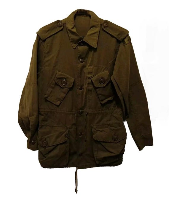 Canadian Army Green OD Combat  Jackets Regular Small