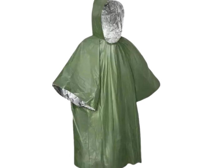 Mylar Emergency Thermal Poncho