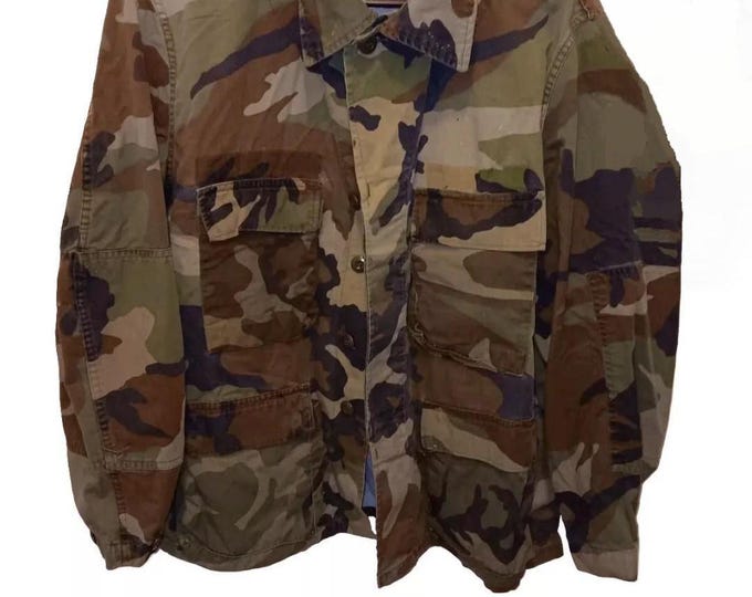 U.S Army Combat Jacket Woodland Camo